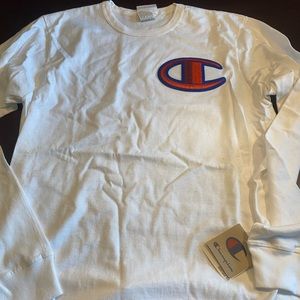 Men’s Long Sleeve Champion t-shirt (new w tags)